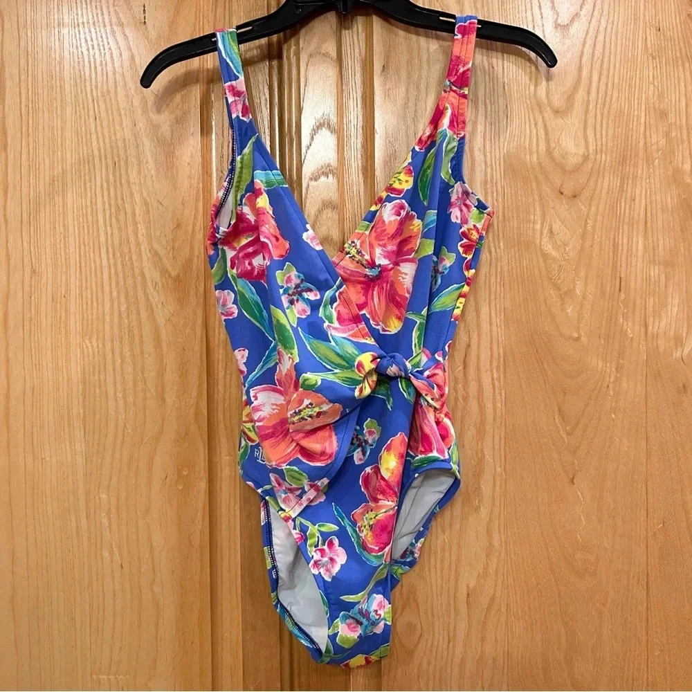 Ralph Lauren Floral One Piece Swimsuit